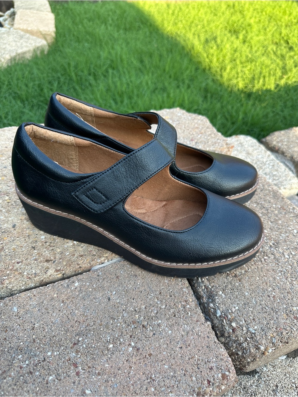 Eurosoft Franlee Wedge Mary Jane Shoes by Söfft women's size 9 1/2